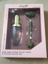 Danielle Creations Jade Roller &amp; Retinol Serum Set - Green - £27.25 GBP