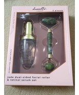 Danielle Creations Jade Roller &amp; Retinol Serum Set - Green - £27.16 GBP