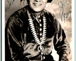 RPPC Capo Joe Sekakuku Un Hopi Pueblo Ggie Autografato Frashers Cartolin... - $61.42