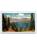 Crater Lake Oregon OR UNP United Airlines Issue Chrome Postcard N26 - $55.17 MXN