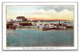 Bay View Beach Arlington Ship Bottom New Jersey NJ WB Postcard U19 - £31.80 GBP