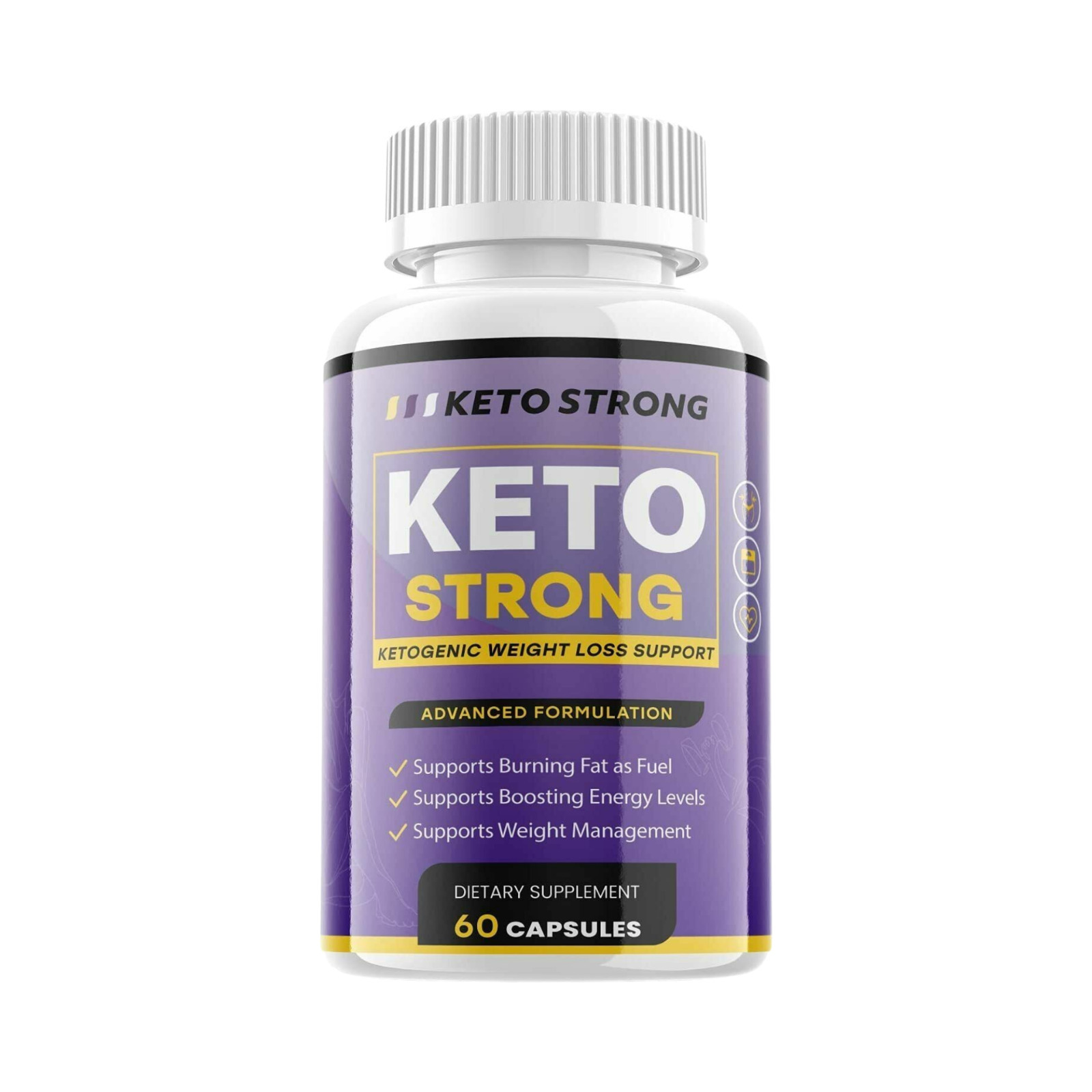 Keto Strong Pills - Natural Formula For Weight Loss - 60 Capsules - $37.98