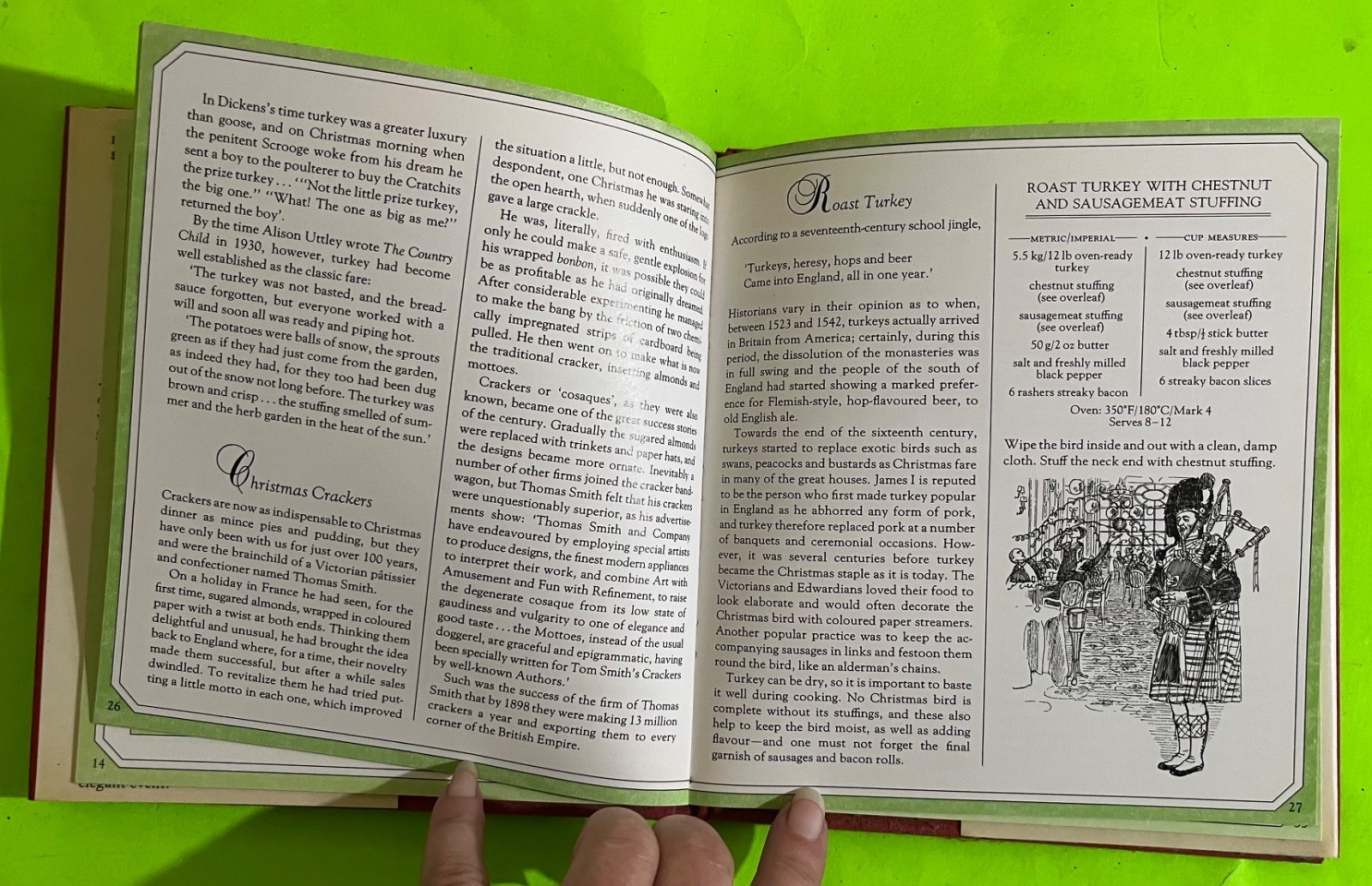 Vtg The London Ritz Book of Christmas: The Art & Pleasures… by Reekie (HCDJ 1989 Item image 6