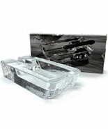 Heavy Ashtray for Patio 42 oz Glass Cigar Large Outdoor Ash HandMade - $824.52 MXN