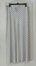 Design History Chevront Full Maxi Skirt Moonbeam Women&#39;s Sz XXL NWT MSRP... - $22.31