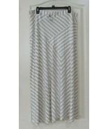 Design History Chevront Full Maxi Skirt Moonbeam Women&#39;s Sz XXL NWT MSRP... - $22.31
