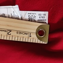 Adidas Climalite LATECH Men's Red 1/4 Zip Pullover Shirt Long Sleeve Size Medium image 7