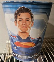 Superman Embossed Tin Popcorn Bucket Fortress Of Solitude NEW Cinemark 2025 - $719.68 MXN