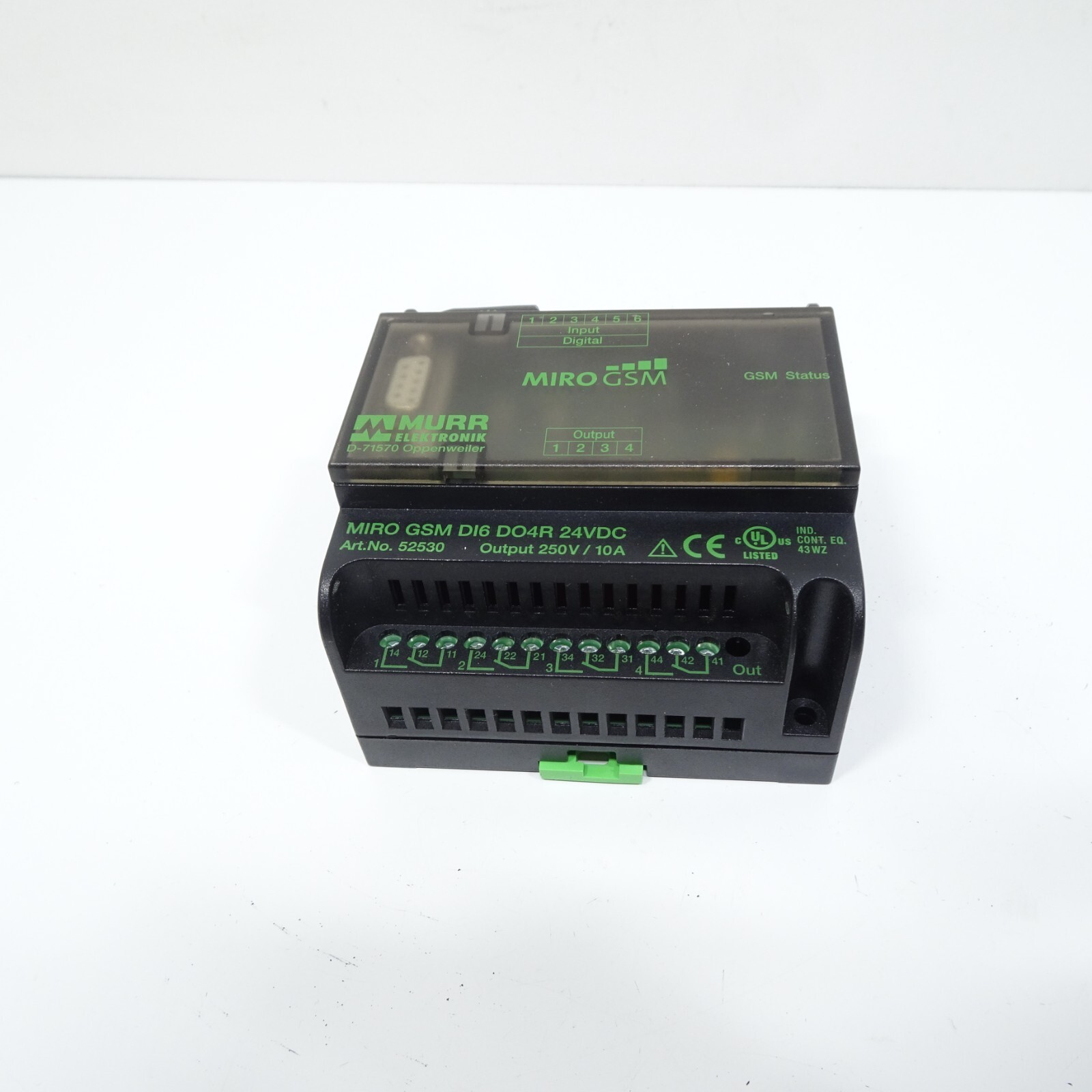 Miro GSM DI6 DO4R Integrated GSM Module 4A1K2-1.00-1.01 - $26.99