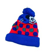 Vintage Garon Mickey Mouse Walt Disney Youth Beanie Cap Hat Pom Pom USA ... - £11.82 GBP