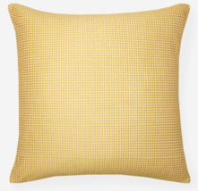 Sferra Colore Banana Decorative Pillow Cover (No Fill) Cotton/Linen 20x20&quot; New - $49.90