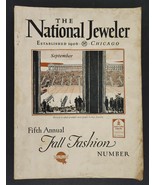 1925 antique THE NATIONAL JEWELER MAGAZINE fifth annual Fall Fashion - £38.01 GBP