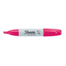 SHARPIE Permanent Marker, Chisel Tip, Magenta, Each - £13.54 GBP