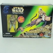 Star Wars Speeder Bike Princess Leia In Endor Gear The Power Of The Force NEW - £17.56 GBP