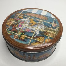 Antique Toys Decorative Cookie Candy Tin Holiday Baking Gift Giving Present - £15.97 GBP