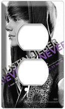 Justin Bieber Never Say 3 D Movie Poster Dvd Electrical Outlet Cover Wall Plate - £8.00 GBP