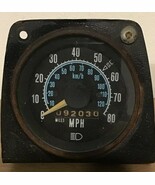 Vtg Stewart Warner Corp. Speedometer Top Speed 80 Miles per Hour Origina... - $112.70