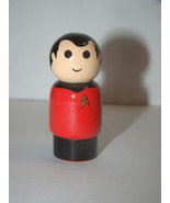 PIN MATE - STAR TREK - CHIEF ENGINEER MONTGOMERY SCOTT - WOODEN FIGURE #4 - £6.24 GBP