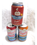 Empty LEINENKUGELS Lakeside Cherry, Juicy Peach & Brandy Old Fashioned Cans-Bar - $22.95