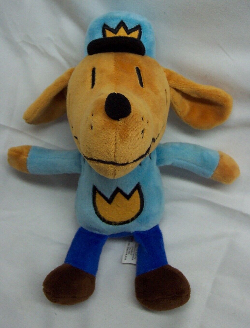 Dav Pilkey CUTE SOFT DOG MAN CHARACTER 9" Plush STUFFED ANIMAL TOY MerryMakers - $18.32