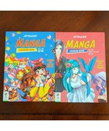 How to Draw Manga Drawing &amp; Coloring Book Lot - Master The Art of Manga - $12.85
