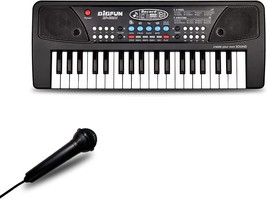 Piano Keyboard for Kids, EOOLEOW 37 Keys Portable Electronic Keyboards Piano for - £31.96 GBP