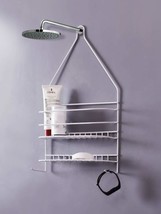 High Grade Two layer Shower Caddy for Bathroom 10 x 3.5 x 18.5 inch White BEST - £27.68 GBP