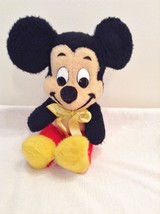 VINTAGE 1950s Walt Disney Mickey Mouse Plush Toy 15&quot; California Stuffed ... - $15.70