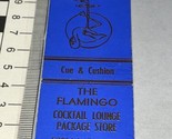 Front Strike Matchbook Cover  The Flamingo Cocktail Lounge FT Walton, FL... - £9.74 GBP