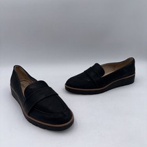 LifeStride Ollie Slip On Loafers Flats Black Suede Women&#39;s Size 11 M - £14.85 GBP