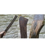 antique primitive machete AXE MACHETTE CLEAVER KNIFE SWORD WEAPON TOOL V... - £117.99 GBP