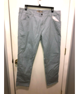 Jeanius by Akademiks Men&#39;s Cargo Carpenter Pants SZ 40X32 Light Blue - $11.87