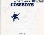 1991 Kickoff Luncheon Program Honoring Dallas Cowboys With Signatures  - $87.12