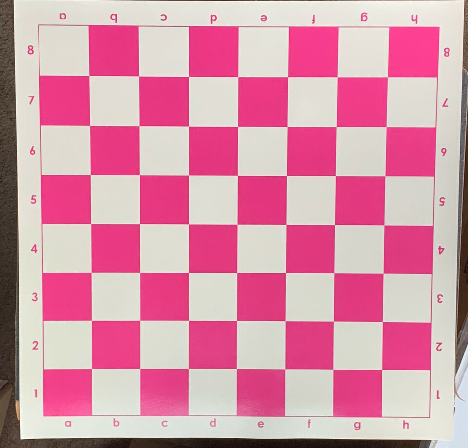 Primary image for Basic Vinyl Chess Board (Pink)