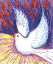 Holy Spirit Dove Art Print - £13.97 GBP+