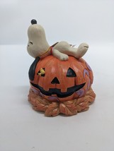 Peanuts - Fall Vibes Snoopy Figurine - 6008966 - Jim Shore - £31.05 GBP