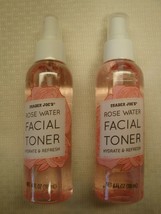 New Trader Joe&#39;s Rose Water Facial Toner Hydrate &amp; Refresh 4 oz (118 mL) - Qty 2 - £14.55 GBP