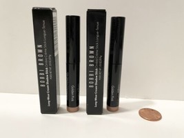 2 Bobbi Brown Long-Wear Cream Eye Shadow Stick GOLDEN PINK 0.03 Oz Trave... - £13.61 GBP