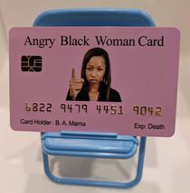 Aromabug Funny Fake Bankcards: (10 PACK). ANGRY BLACK WOMAN CARDS:  (Fre... - $19.75