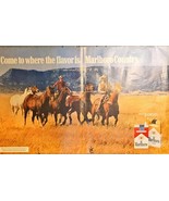 MARLBORO-COUNTRY-Horses Filter Cigarettes - 1972 VTG Print Ad - $18.02 CAD