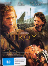 Troy DVD | Brad Pitt, Eric Bana, Orlando Bloom | Region 4 - £6.68 GBP