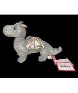 HYDRA the Plush Baby SILVER DRAGON Stuffed Animal - Douglas Cuddle Toys ... - £8.97 GBP