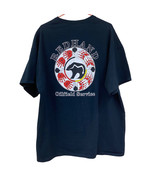 Roughneck Black T Shirt Worker Red Hand Oilfield Service 2XL Alaskan Native - £10.68 GBP