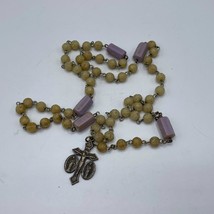 JMJ Be With Us On Our Way Jesus Mary Joseph Rosary - $34.64