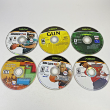 Microsoft Xbox Scratched Disc Lot Of 6: Hulk Gun Tetris Star Wars Golf “As-Is” - £7.45 GBP