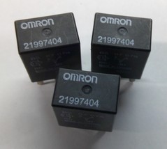 GM OMRON RELAY 3 PC  SET 21997404 TESTED 1 YEAR WARRANTY    GM1 - $12.90