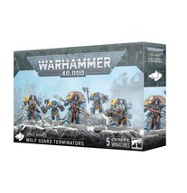 Warhammer 40000 Space Wolves Wolf Guard Terminators - $1,095.85 MXN