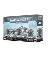 Warhammer 40000 Space Wolves Wolf Guard Terminators - $1,095.85 MXN