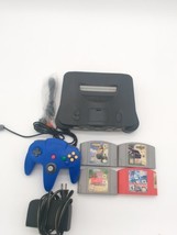 Nintendo 64 N64 Console Bundle 4 Games Wave Race-Cruisin-Mcgraff-Nascar99 - £89.57 GBP