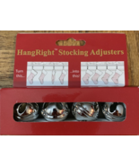 HangRight Stocking Adjusters Christmas Bells 1ea Set Of 4-Brand New-SHIP... - £10.84 GBP